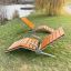 Marseille Deck Chair puutarhassa järven rannalla