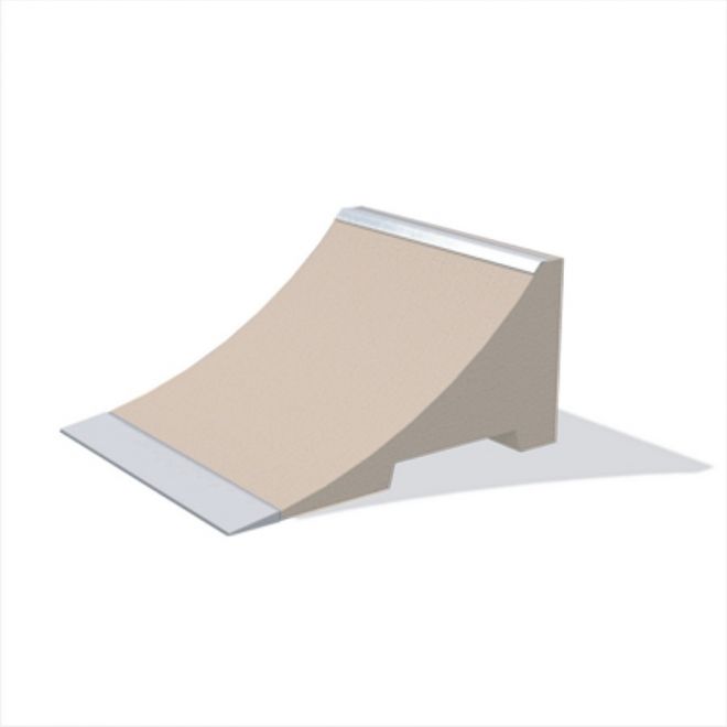 Hyppy-ramppi skateparkin käyttöön.