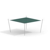 Aurinkosuoja neliö Teräs