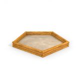 Hiekkalaatikko 5-kulmio, pyöröpuu