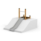 Rinneliuku terästä 1,2 m