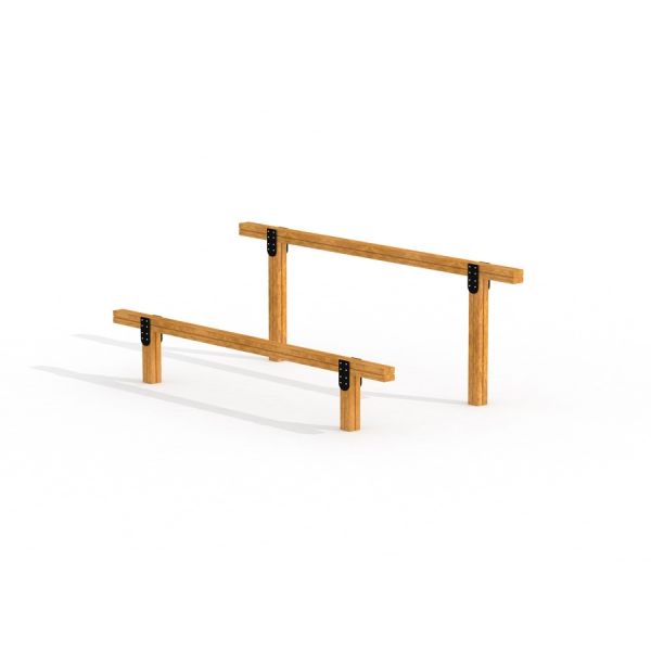 Trip tap este - Puinen tasapainopalkki ulkokäyttöön.