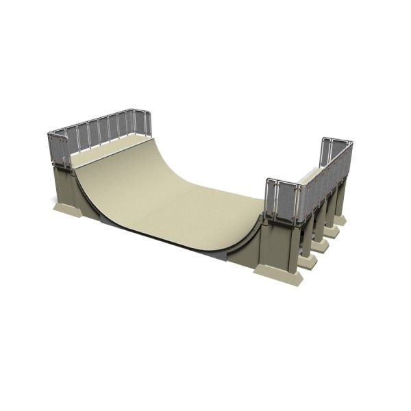 Fun-ramp iso skeittirata puoliputki.