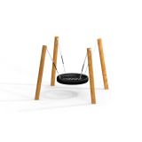 Linnunpesäkeinu natur 4-tolppainen